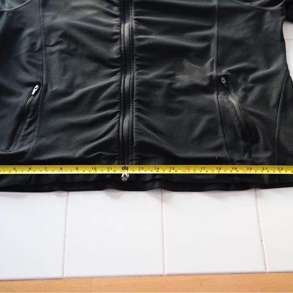 L.L. Bean Women’s Performance Black Zip Front Hoodie/Jacket Plus Size 1X - Picture 11 of 14